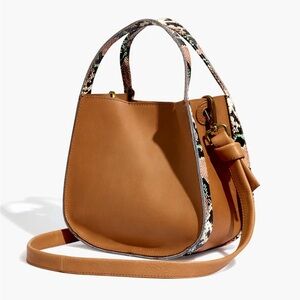 Madewell The Sydney Crossbody Bag: Snake Embossed Leather